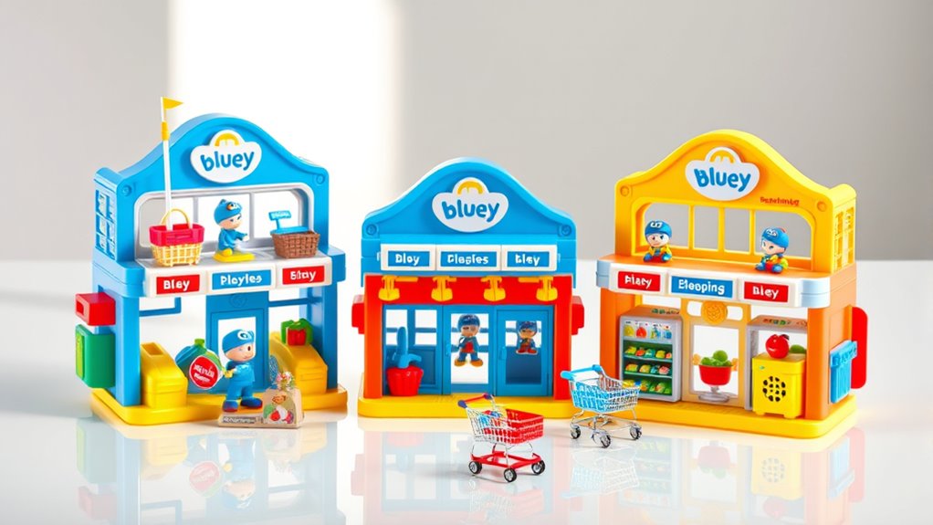 affordable bluey playsets