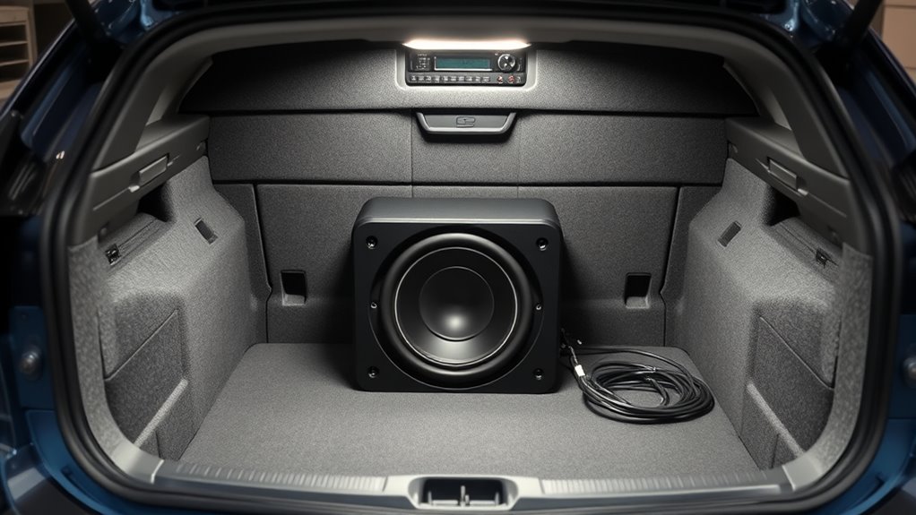 affordable subwoofer installation