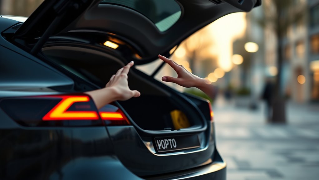 automatic trunk opening system