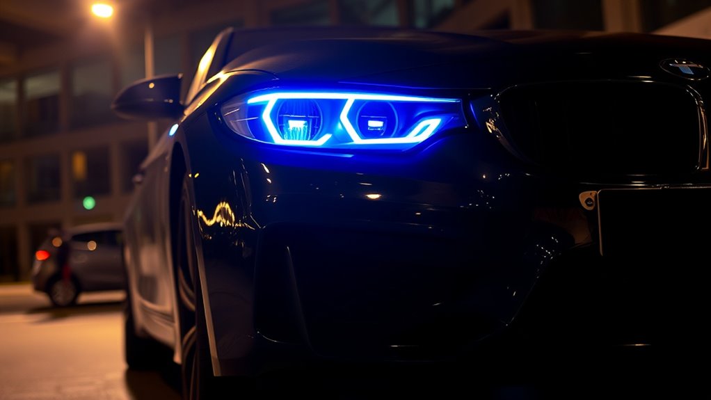 blue headlights legality considerations