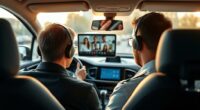 car based video conference tips