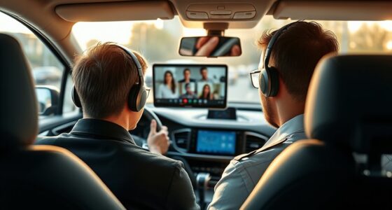 car based video conference tips