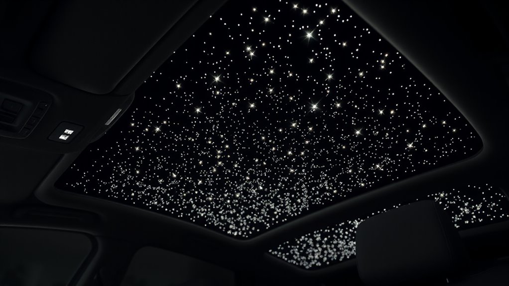 car ceiling star project