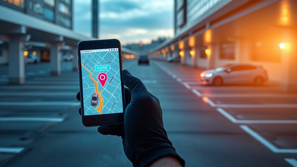 car parking location technology