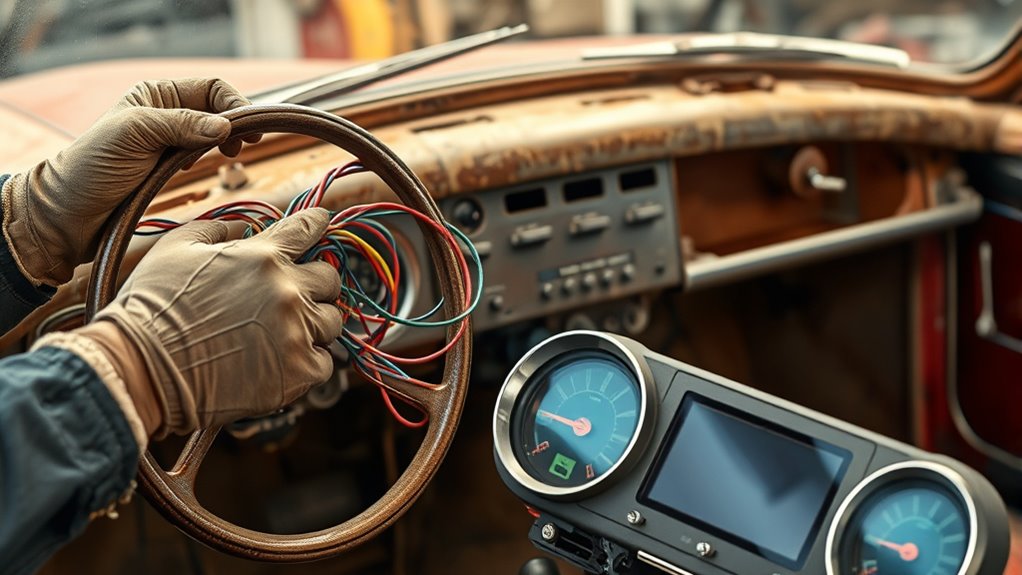 careful wiring disconnection process