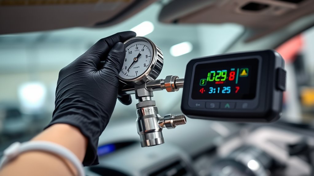 check refrigerant levels regularly