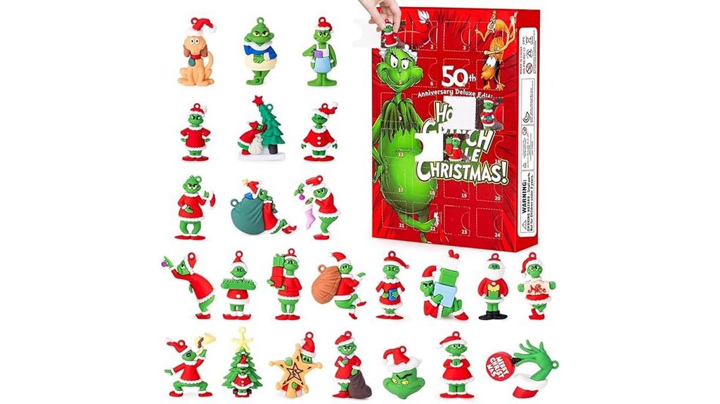 christmas doll collectible calendar