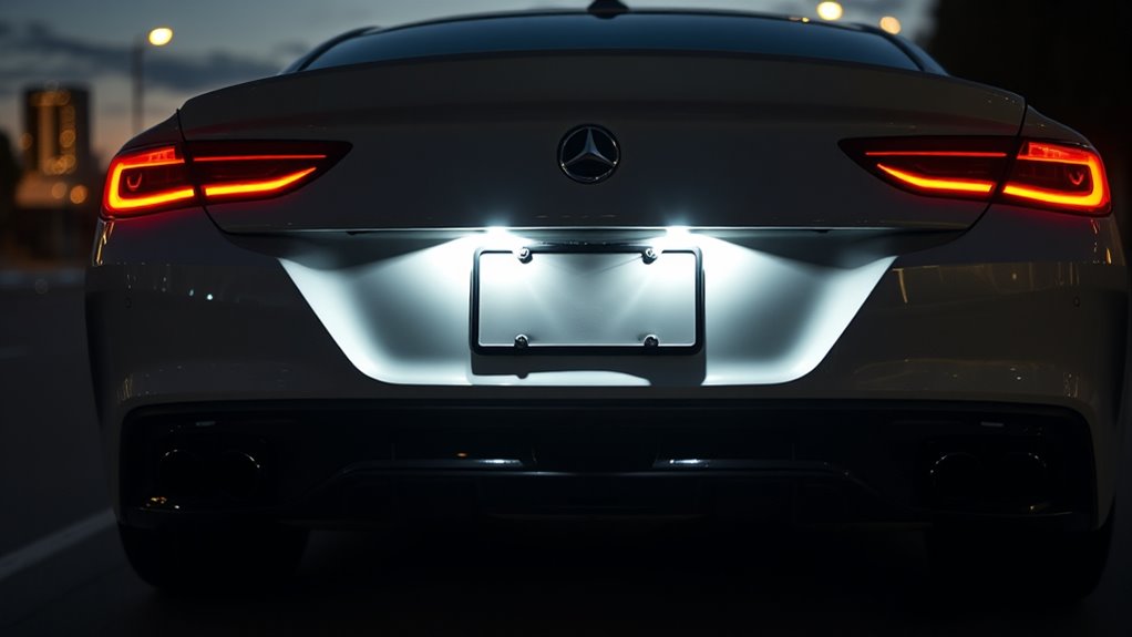 completes led license plate