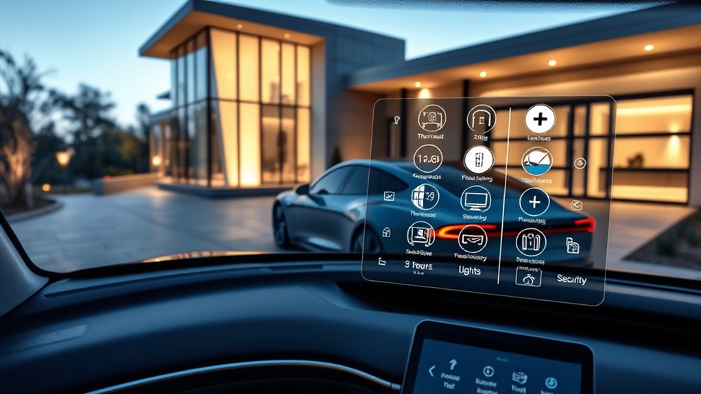 connected car home automation