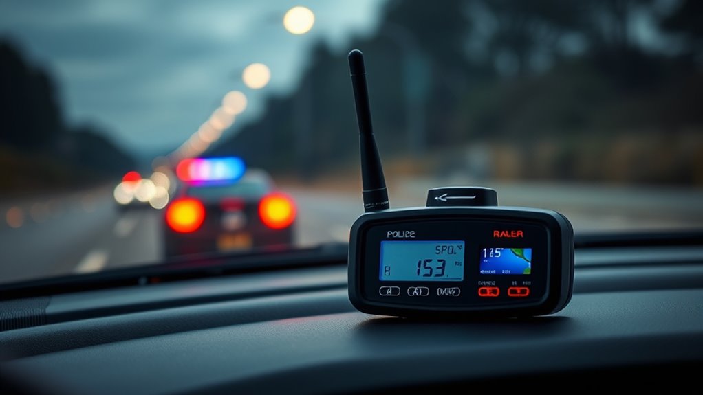 detecting radar and laser signals