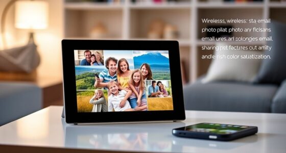 digital photo frames with email