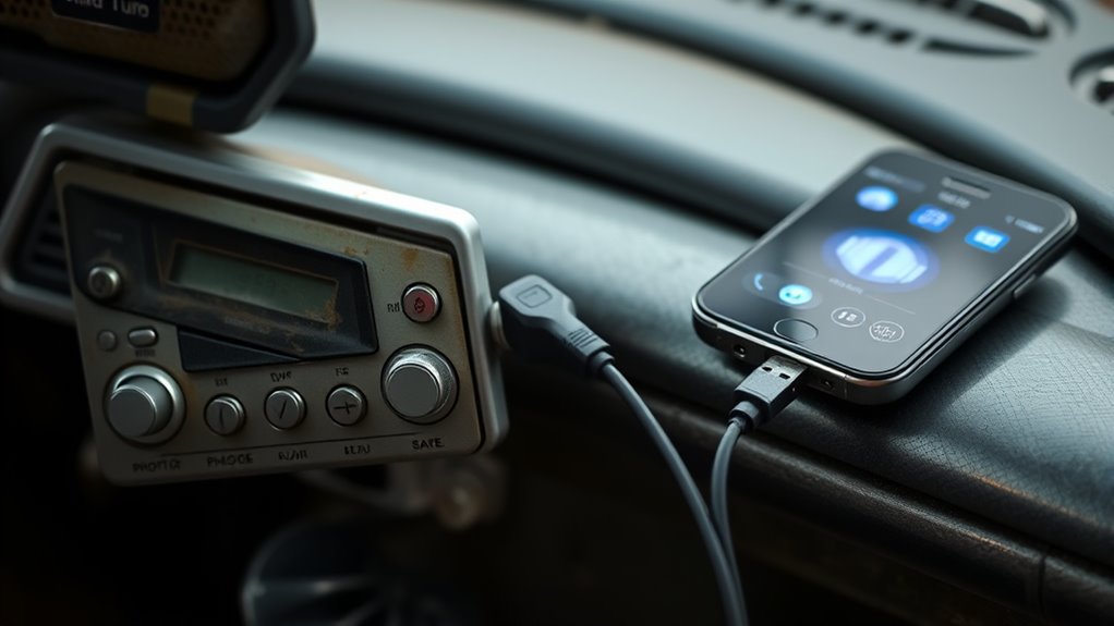 direct aux usb audio connection