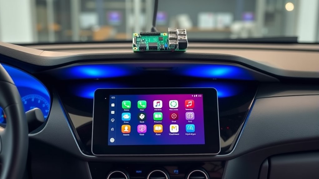diy raspberry pi car system
