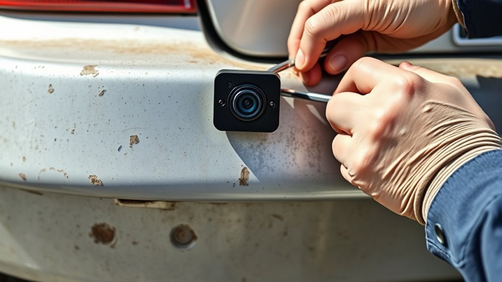 easy old car backup installation