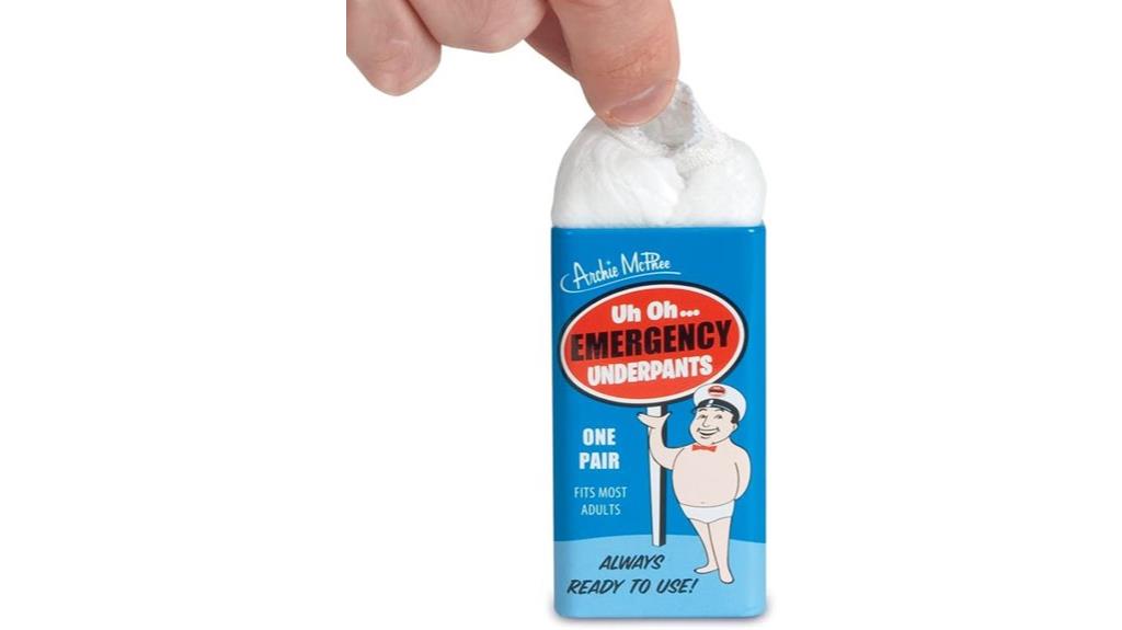 emergency underwear accessories