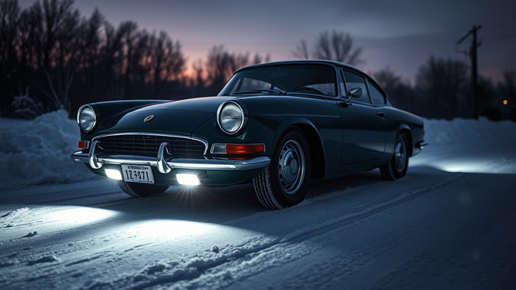 enhanced winter vehicle lighting