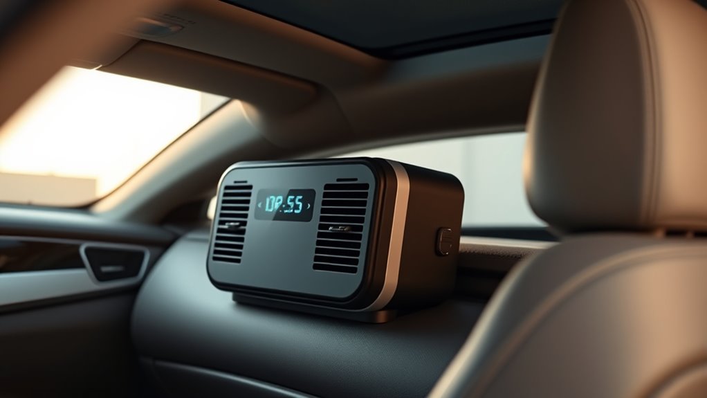 essential car air purifier features