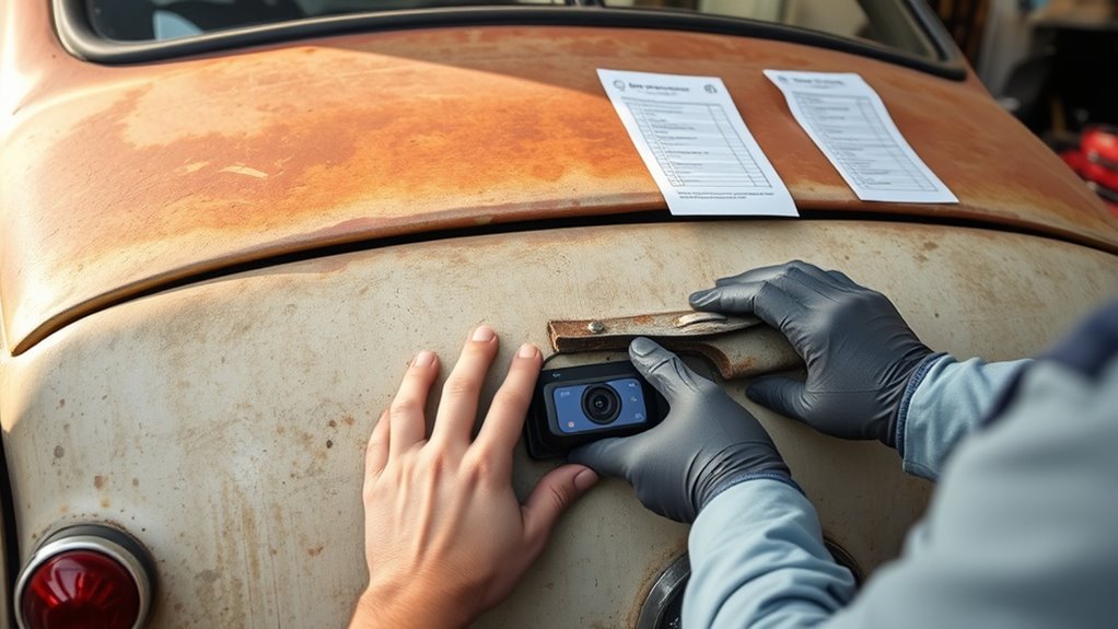 evaluate vehicle and features