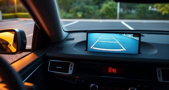 front camera parking display