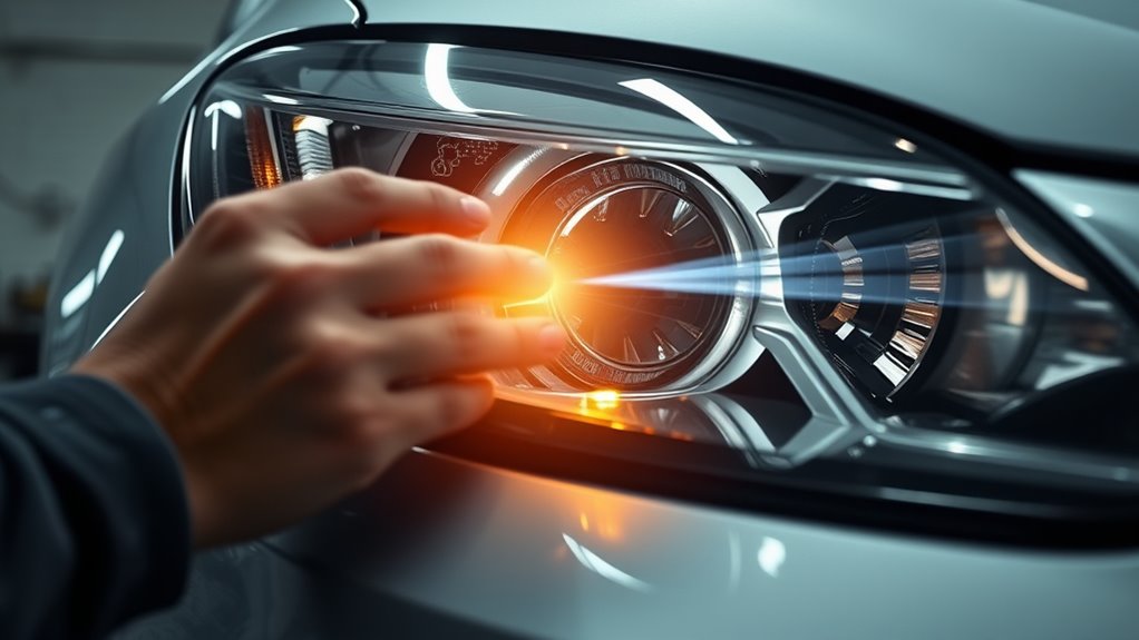 headlight alignment improves safety