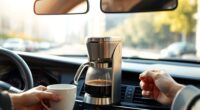 in car coffee brewing success