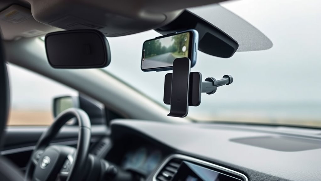 keep device away from airbags