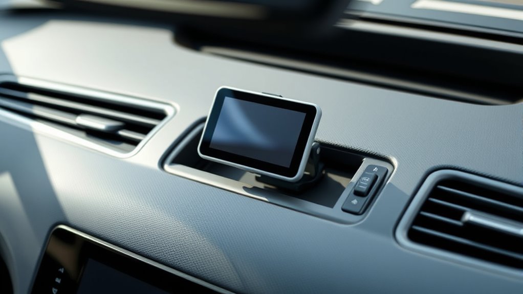 keep mount away from vents