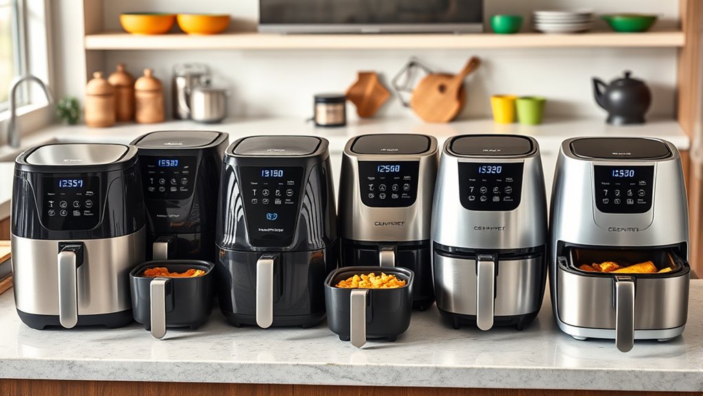 large family air fryer options