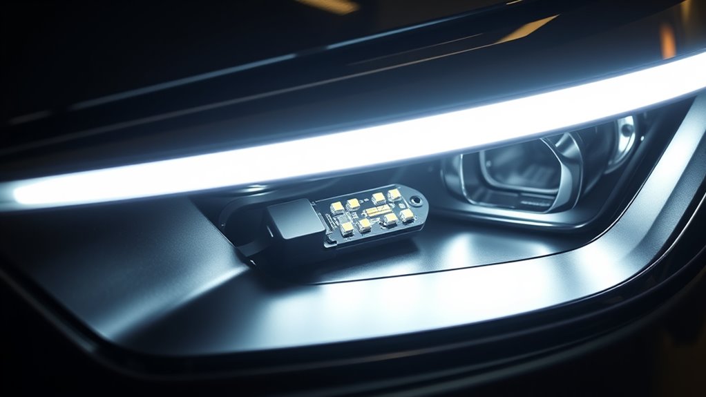 led headlight flicker prevention