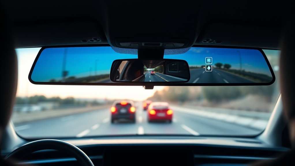 live streaming rear view mirror