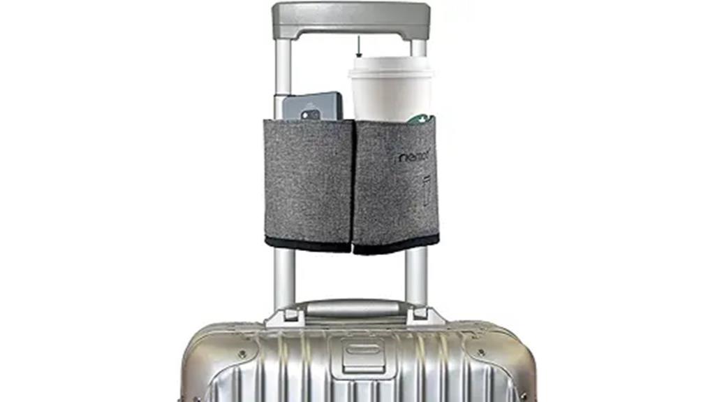 luggage travel cup holder