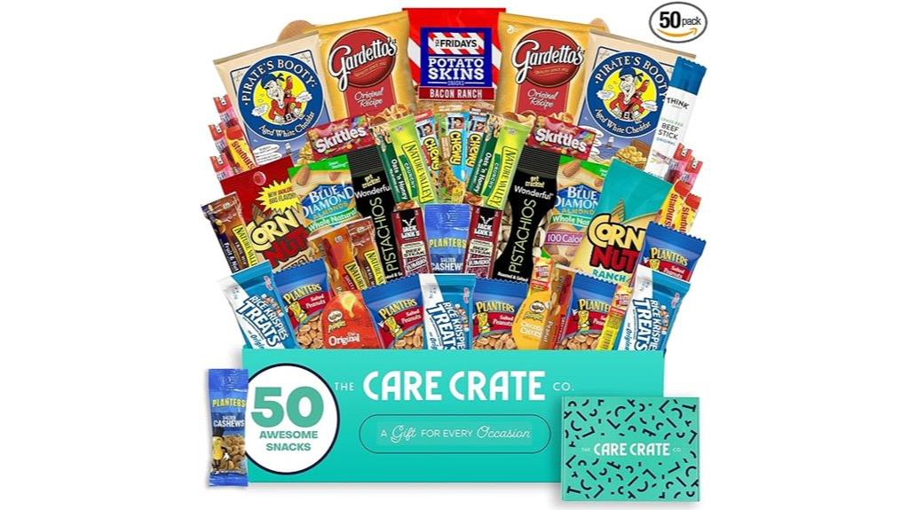 men s 50 piece snack assortment