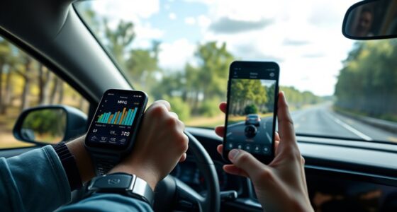 monitor fuel efficiency digitally