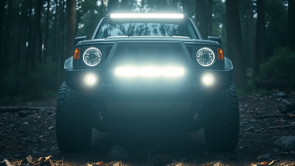 off road light bar installation