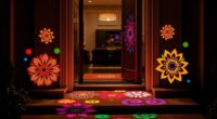personalized door greeting projectors