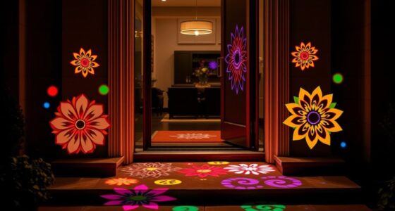 personalized door greeting projectors
