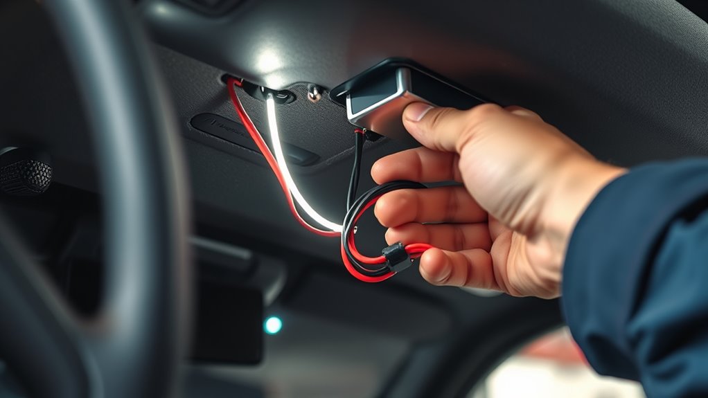 secure car alarm wiring