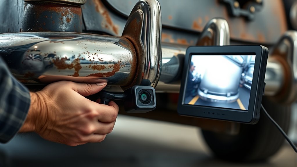 secure visible tidy wiring