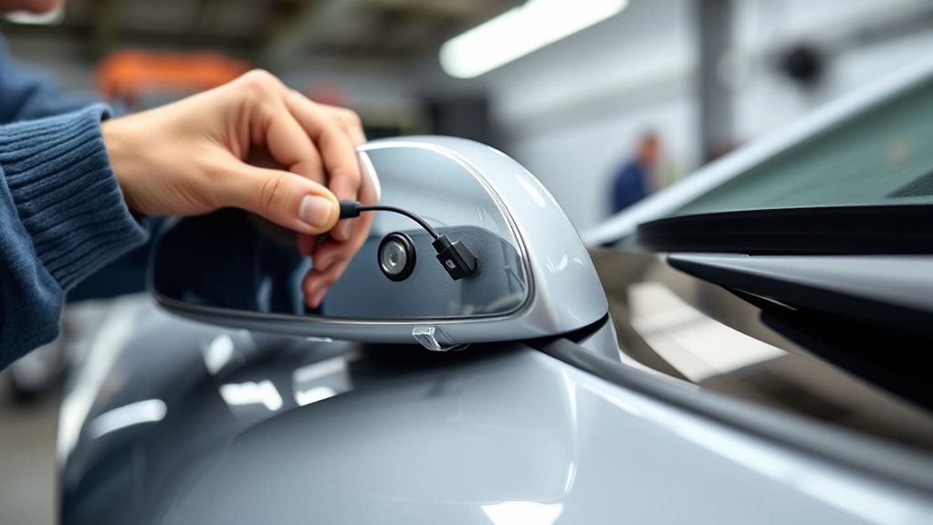 sensor placement and wiring