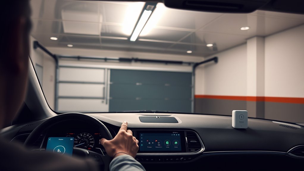 smart garage system features