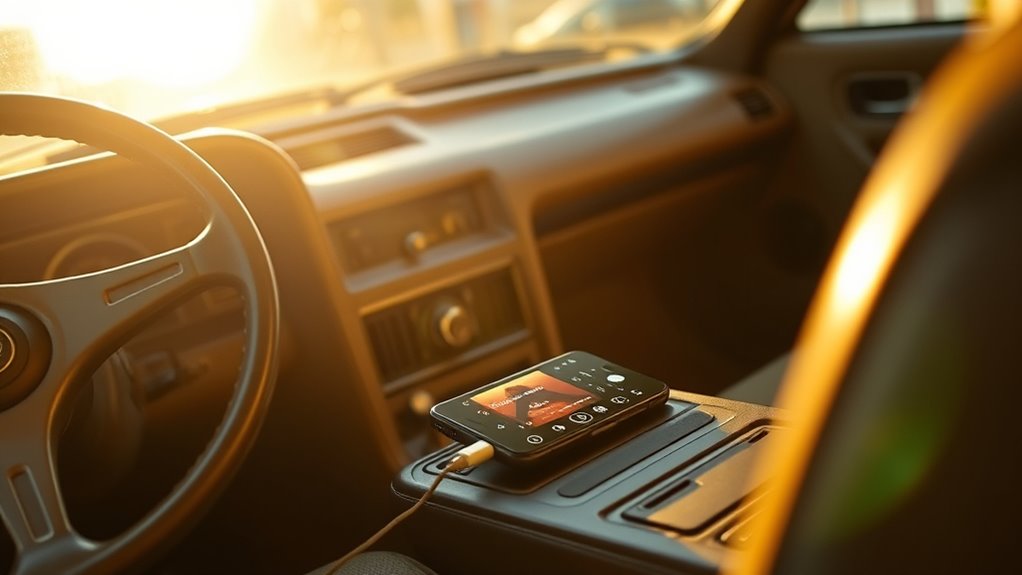 smartphone auxiliary connection method