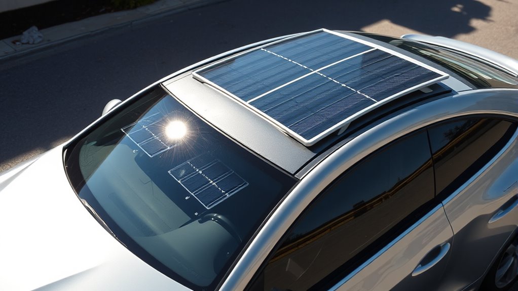 solar powered car ventilation