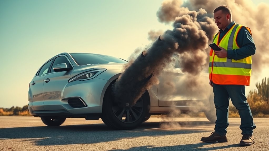 tire blowout emergency response