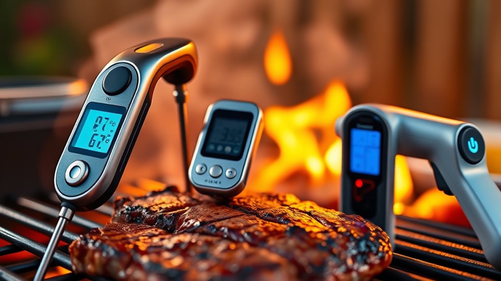 top grilling meat thermometers