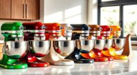 top kitchenaid mixer colors