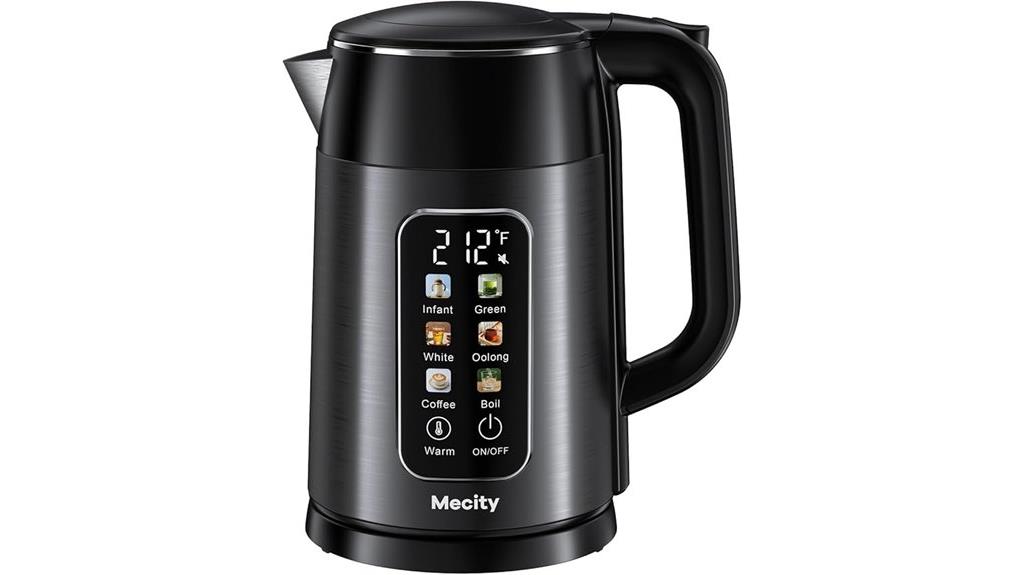 touch screen kettle
