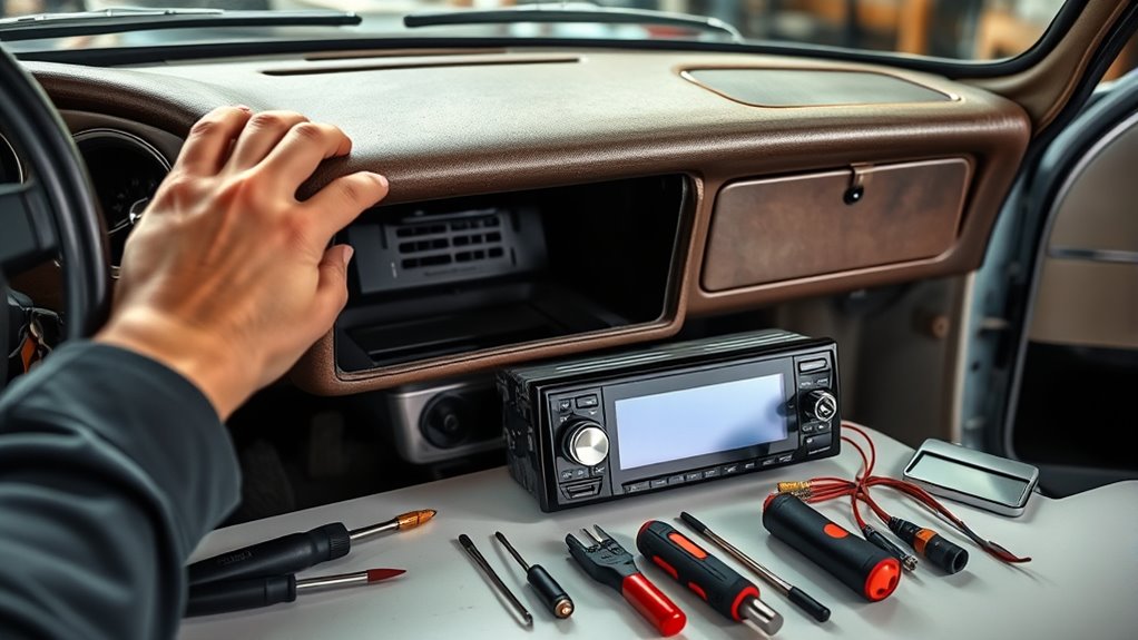 touchscreen stereo installation steps