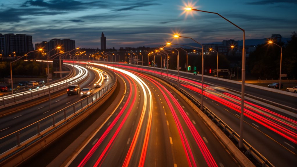 traffic monitoring via sensors