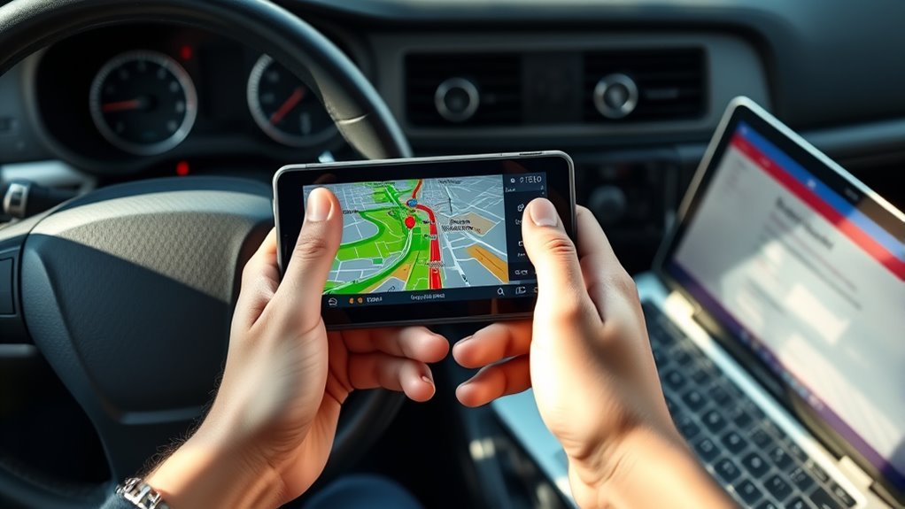 update gps with new maps