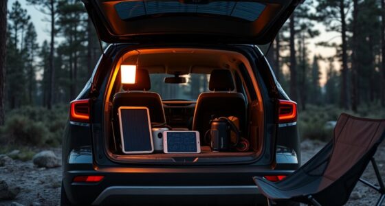 vehicle camping gadget essentials